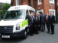 St John’s Ambulance Staffordshire take delivery of new minibus