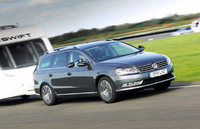 Passat demonstrates pulling power as it claims top towing gong