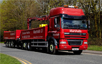 Flexibility and driver safety key features of Marshalls new DAFs