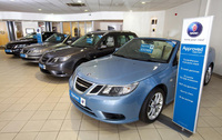 Two-year free servicing plan available on Approved Used Saabs