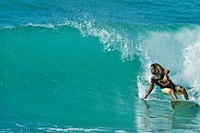 Surf's up in Jamaica this July