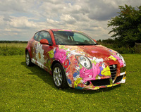 Renowned artist paints the perfect picture with Alfa Romeo