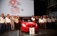 2 millionth Hungarian-made vehicle rolls off the line at Magyar Suzuki