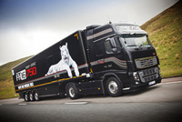 Volvo FH16-750 Truckstop Tour heads for Scotland