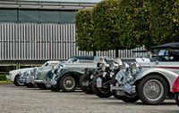 Belgian car enthusiasts pay homage to the Spirit of Ecstasy