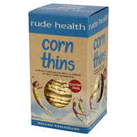 New gluten-free Corn Thins from Rude Health