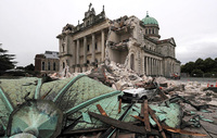 Earthquake Damage in Christchurch Picture David Wethey