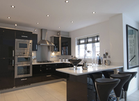 Typical Taylor Wimpey Show Home Kitchen
