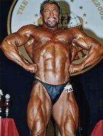 Mike Mitchell after winning a Mr Universe title Mike Mitchell after winning a Mr Universe title