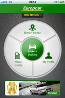 Europcar iPhone App