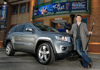 Tom Chambers takes delivery of new Jeep Grand Cherokee