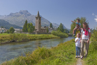 Summer in the Alps, ideal for families