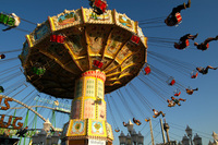 Biggest fun fair on the Rhine