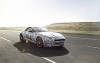 F-Type Jaguar prototype makes public debut at Goodwood