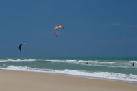 Kitesurfing in Northern Brazil