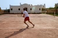 Enjoy tennis on the coast of Morocco