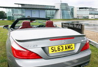 Mercedes-Benz SL honoured by DVLA personalised registrations