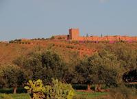 Kasbah Angour in the winter sun