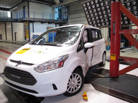 Ford B-MAX achieves maximum five-star Euro NCAP safety rating