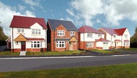 New Redrow homes at Harbour Village, Fleetwood.