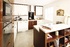 An example of the well equipped kitchens in new Redrow homes. 