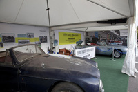 Aston Martin DB5 and a barn-find DB6 