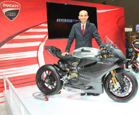 Ducati present 1199RS13 Superbike at Intermot