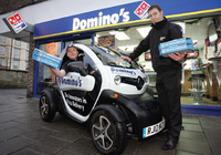 Renault Twizy gets a slice of Domino's action