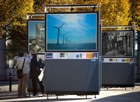 Co-operative economy explored through giant open air street gallery