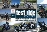 Suzuki Test Ride Roadshow returns for 2013