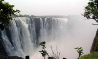 The awesome Victoria Falls