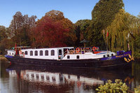 Luxury hotel barge cruising - 'do it the UK way' and no need to fly