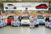 One millionth Fiat 500 rolls off the production line at Tychy