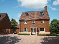 Whatley Drive development in Pewsey