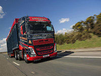 Alex Anderson is first again with the new Volvo FH