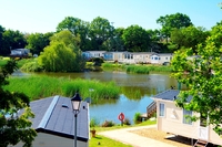 Holiday homes at Oaklands Park near Clacton in Essex