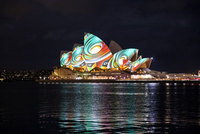 Sydney harbour and city transformed with light, music and ideas