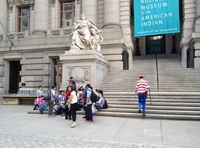 Where's Wally? visits a New York City museum