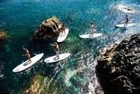 Gran Canaria's paddle surf fitness craze
