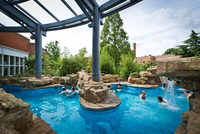 Where will you be cooling off? Spas with outdoor pools