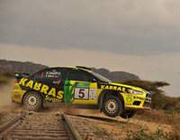 JRM Mitsubishi Evo X scores outright victory in Safari Rally 