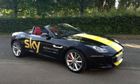 Chris Froome presented with unique Jaguar F-TYPE
