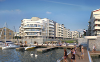 Roof top show apartment launched at Harbourside