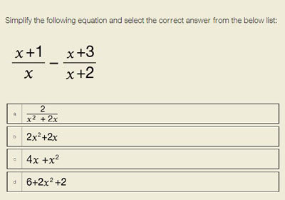 Sample Question