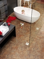 Innovative flooring ideal for kitchens and bathrooms