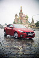 Eight all-new Mazda3 hatchbacks arrive in Moscow