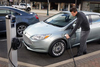 New Ford Focus electric leads green charge at Low Carbon Vehicle 2013