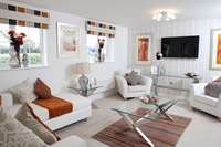 A typical showhome interior at Weavers Gate