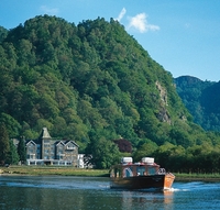Lodore Falls Hotel on the edge of Derwentwater
