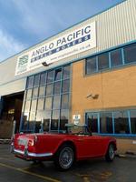 1965 TR4A Triumph shipped by Anglo Pacific